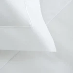 $1900 New Frette Bourdon 5 Pc Bed Set Sheet Duvet Case White Embroidered King. Fixed Price $850.00.
