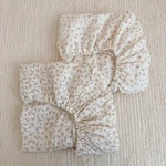 Bulutu Cotton Muslin Baby Crib Sheets For Standard Toddler Mattress .... Fixed Price $112.89.