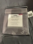 Truly Soft Everyday 6 Piece Gray Full Sheet Set. Fixed Price $22.99.