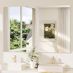 Tokeshimi 55X36 Frameless Bathroom Vanity Mirrors For Over Sink Modern. Fixed Price $251.36.