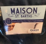 Maison/sutton Home-sheet Set-queen- 4 Piece, BLUE-525 Thread Count-cotton Blend. Fixed Price $23.50.