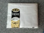Pacific Combed Percale Balanced Flat Sheet Nos Sealed Double/queen Vtg. Fixed Price $22.00.