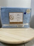 Superior 300TC Rayon Made From Beechwood Sheet Set Light Blue. Fixed Price $54.99.