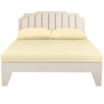 Lirex Cotton Queen Fitted Sheet, 300TC Soft, Breathable, 8-10" Deep. Fixed Price $45.39.