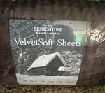 Berkshire Blanket & Home Co. Velvetsoft Sheets Size Twin Color Mink. Fixed Price $39.99.
