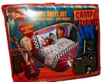 Vintage Nwt Disney Camp Rock Jonas Brothers Full/double Sheet Set (cotton Fabric. Fixed Price $112.00.