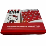 Hello Kitty Classic Girl Red Twin Bed Sheet Set - 3 Piece By Sanrio. Fixed Price $24.90.