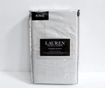 Lauren Ralph Silver Dunham Sateen King Size Pillowcases 300 Tc Set Of 2. Fixed Price $30.60.