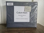 Nip Calvin Klein Queen Sheet Set Solid Gray 270 Tc Percale 4 Oeko-tex. Fixed Price $89.98.