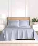 Fairfield Square Collection Sky Blue Stripe Brookline Sheet Set, California King. Fixed Price $149.55.