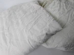 Casa Victor Alfaro 2 Piece King Sheet Set Ivory Damask Stripe Cotton Italy. Fixed Price $50.05.