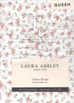 Laura Ashley Queen Sheet Set Petite Fleur Pink 4PC Cottage Farmhouse Chic Green. Fixed Price $68.39.