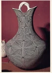Postcard Acoma Pottery By Potters. Fixed Price $6.29.