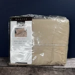 Martex Modern Living King Flat Sheet 300 Thread Count Sesame. Fixed Price $30.00.