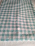 Brooklyn Loom King Flat Sheet Blue White Plaid Print Polyester. Fixed Price $14.99.