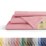 100% Cotton Percale Sheets Full Size, English Rose, Deep Pocket, 4 Pieces She.... Fixed Price $60.94.