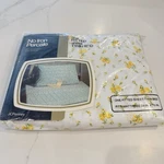 New Vintage Jc Penney Percale Twin White Yellow Floral Iron One Fitted Sheet. Fixed Price $22.99.