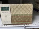 Croscill Florence 100% Combed Cotton Full Size Sheet Set Ses 3774 Oyst. Fixed Price $90.00.