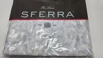 Sferra Caro Blue King Flat Sheet Abstract Egyptian Cotton Sateen Print Italy New. Fixed Price $70.00.