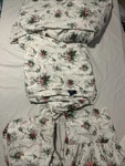 Ralph Lauren Blaine King Ruffled Flat Fitted, 2 Pillowcases Sheet Set Usa. Fixed Price $147.77.