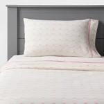 Full Pretty Bow Kids' Cotton Sheet Set - Pillowfort. Fixed Price $15.99.