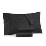 New Charter Club Damask Stripe 550 Tc Cotton King Extra Deep Sheet Set - Black. Fixed Price $234.90.