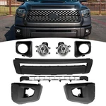 Front Bumper Cover Grille & Fog Light Assembly Kit For 2014-2021 Toyota Tundra. Fixed Price $209.99.