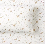Pottery Barn Harry Enchanted Night Sky Twin Xl Sheet Set Of 3 White Gold. Fixed Price $169.99.