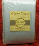 Elegant Comfort 1500 Thread Count Wrinkle & Fade Resistant Bed Skirt / Dust Ruff. Fixed Price $14.50.