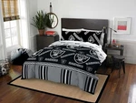 New Northwest Nfl Las Vegas Raiders Queen Comforter Set 5 Pcs W/ Sheets Bedding. Fixed Price $69.99.