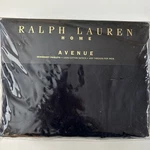 Vtg Ralph Lauren Doncaster Navy Hennessey Paisley Cal King Fitted Sheet Sateen. Fixed Price $265.08.