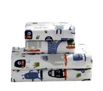 Pottery Barn Kids Boy Monster Skateboard Full Pillowcase Fitted Flat Sheet Set. Fixed Price $58.99.