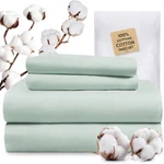 Luxury 1200 Thread Count Egyptian Cotton King Sheets Set With Laundry Bag. Fixed Price $178.99.