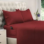 King Size Sheets Set - Cooling Bed 4PCS Up To 15" Deep Pocket. Fixed Price $53.99.