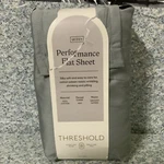 Threshold Thread Count Ultra Queen Size Flat Sheet. Fixed Price $28.99.