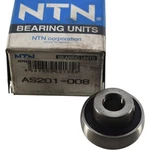 New Ntn AS201-008 1/2 Inch Bore Ball Bearing Insert Set Screw Standard Duty. Fixed Price $29.99.