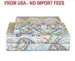 Pointehaven Bedding 3 Pieces Twin Xl 100% Cotton Percale Sheets- Printed. Fixed Price $52.48.