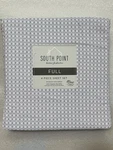 South Point Home Fashions Microfiber 4-PIECE Full Sheet Set Ernesto Tile Gray. Fixed Price $24.99.