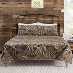 Realtree MAX-5 Camouflage Sheets 3 Piece Bedding Twin Premium Polyc. Fixed Price $46.99.