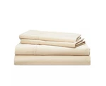 Ralph Lauren Spencer Solid Pima Sateen Cotton Queen Sheet 4 Psc. Set Flax $170. Fixed Price $87.00.