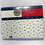 Tommy Hilfiger Full Flat Sheet New Vtg Y2K Elizabeth Anne Floral 100% Cotton. Fixed Price $39.95.