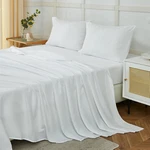 Ilavande White Queen Sheets Set 4 Piece,hotel Luxury Super Soft 1800 Series Micr. Fixed Price $28.20.