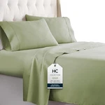 Hc Collection Bed Sheets Cal King, Hotel Luxury Platinum 1800 Series Brushed .... Fixed Price $62.35.