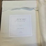 Lot 4X Armoire Collection Size Twin/twin Xl Scalloped Edge White Sheet 3 Pcs. Fixed Price $29.95.