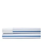 $115 Ralph Lauren Job's Lane Stripe Flat Sheet, Twin Blue Nwt. Fixed Price $49.99.