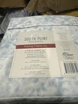 South Point Home Fashions Twin/twin Xl, 4 Piece Sheet Set Tie Dye Blue. Fixed Price $32.22.