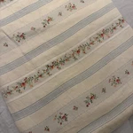 Vintage Rare Ralph Lauren Julianne Rose Striped Flat Sheet. King Sz. Fixed Price $199.00.