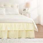 Multi Ruffle Bed Skirts/double Layered - Gg Home. Fixed Price $25.99.