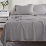 Modal From Beechwood 300 Thread Bed Sheet Set, 1 Elastic Deep Pocket Fitted. Fixed Price $161.99.