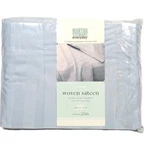 Martha Stewart 300 Thread Count Sateen King Flat Sheet Blue 100% Cotton Tone. Fixed Price $49.99.